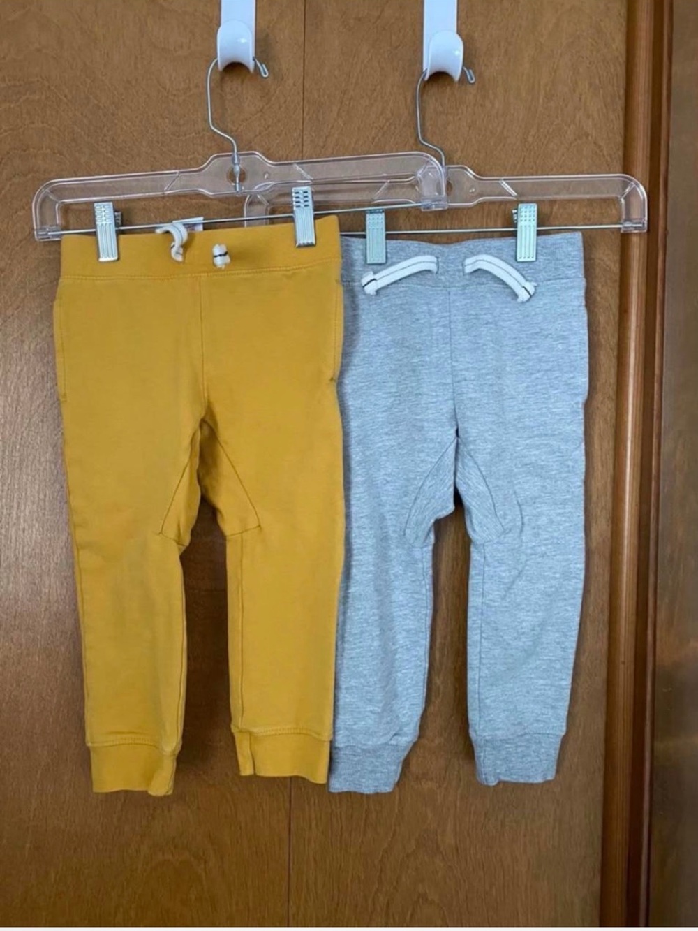 Tommy Bahama Kids Pull-On Joggers - Mustard & Heather Gray